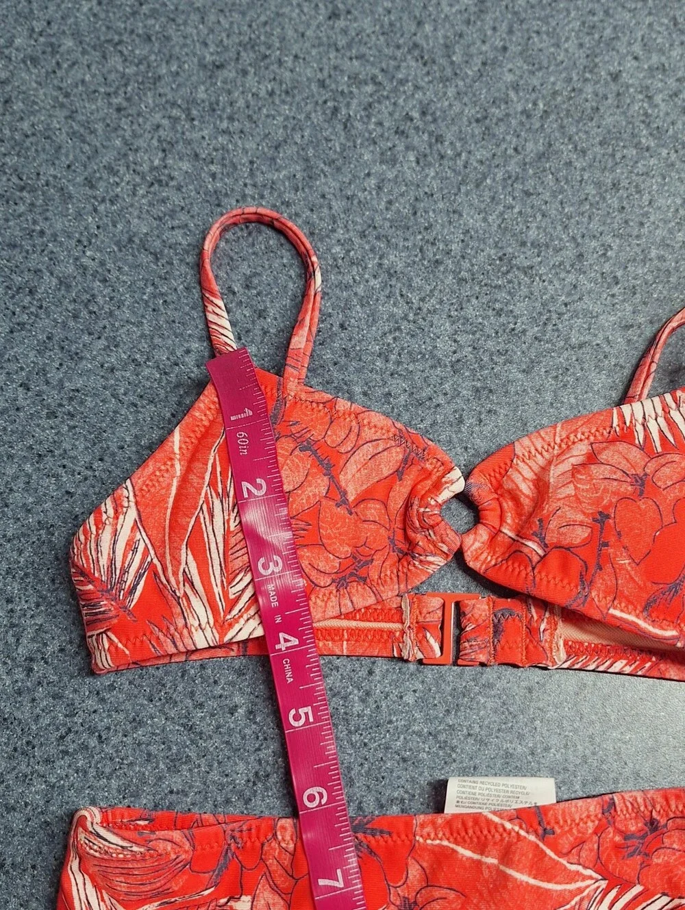Volcom Sea U Soon Pistol Punch Bikini Set, Size 7, Style#Q3122203, NWT🌞